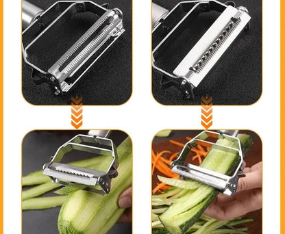 Vegetable Peeler Stainless Steel Ergonomic Handle Dishwasher Safe