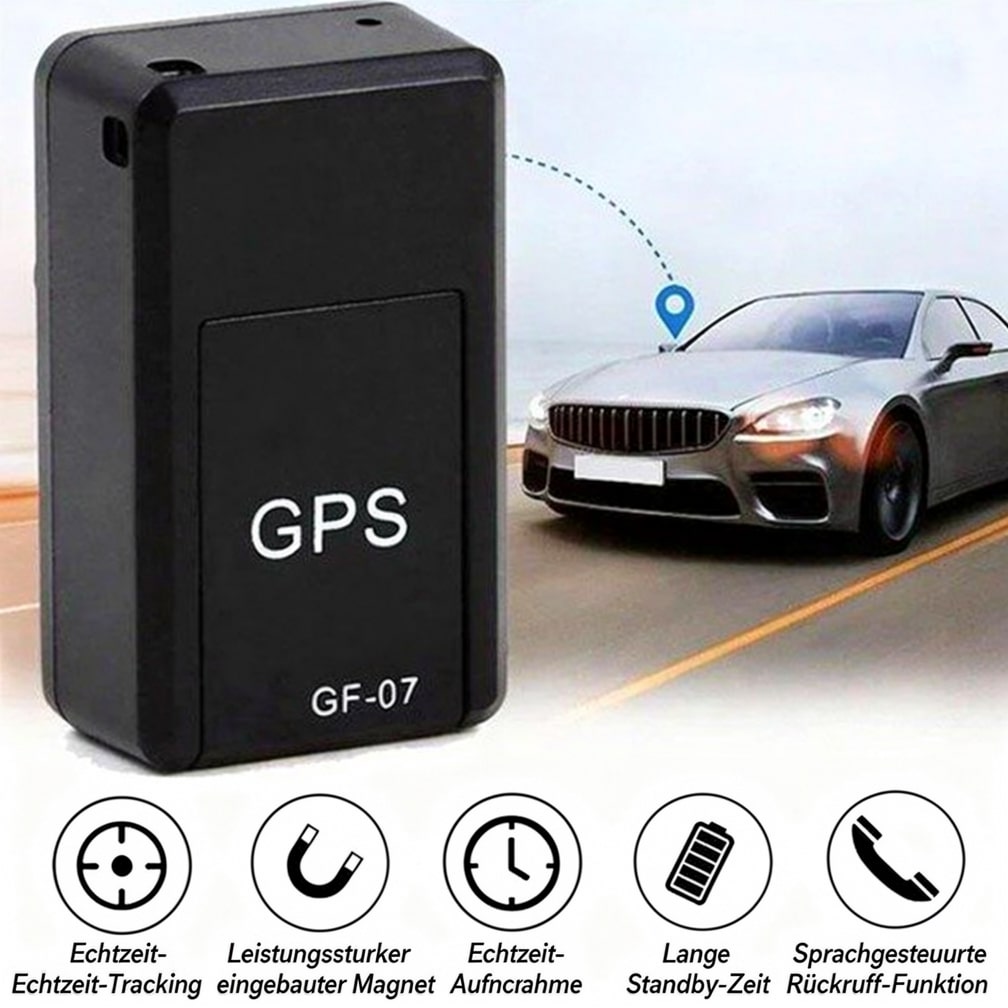 Vehicle GPS Tracker Real-Time Tracking No Subscription Built-In Magnet