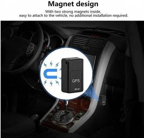 Vehicle GPS Tracker Real-Time Tracking No Subscription Built-In Magnet