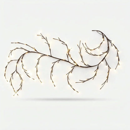 Vine String Lights Bendable Dimmable Warm White USB-Powered