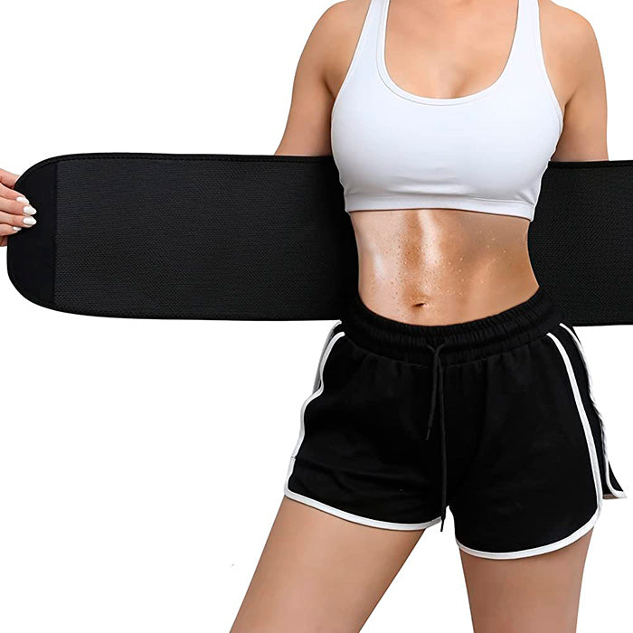 Waist Trimmer Belt Neoprene Sauna Effect Towel Lining