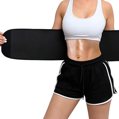 Waist Trimmer Belt Neoprene Sauna Effect Towel Lining