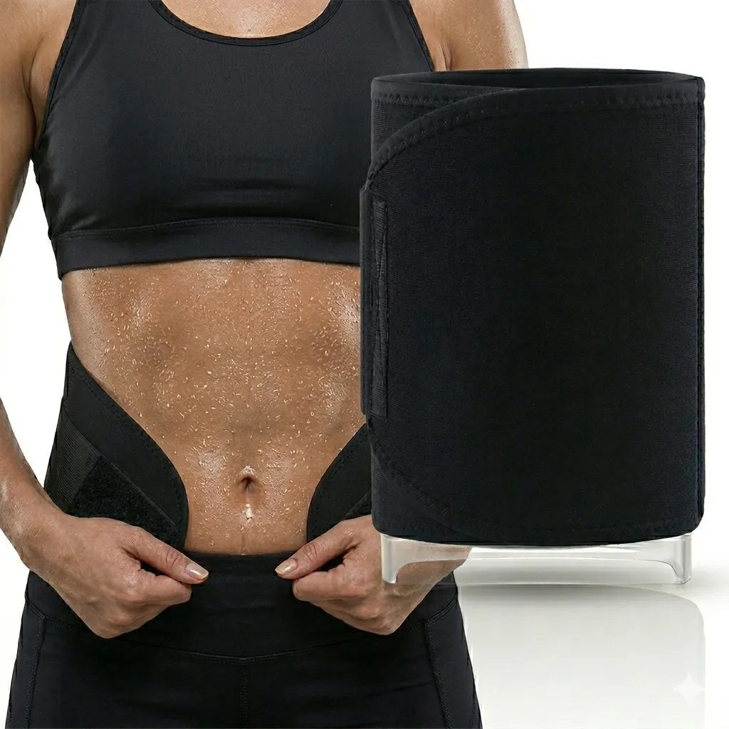 Waist Trimmer Belt Neoprene Sauna Effect Towel Lining