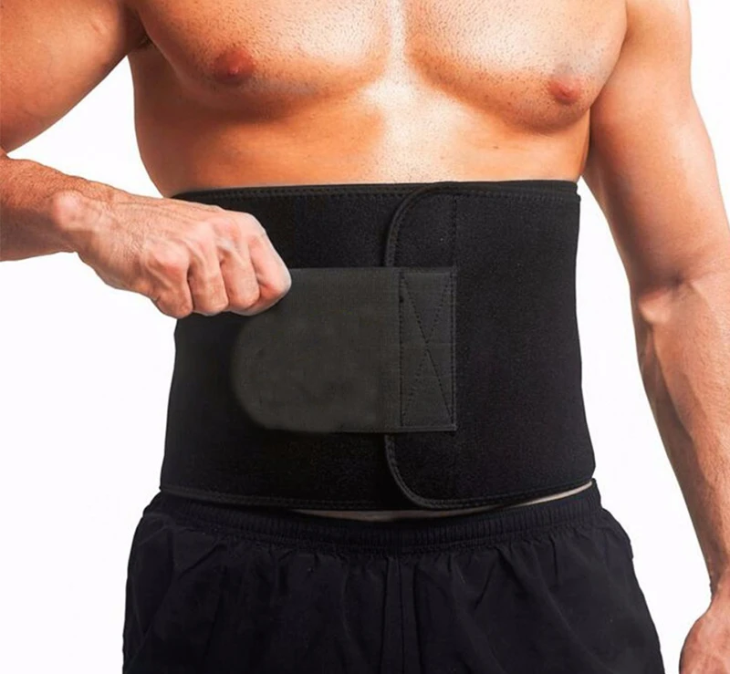 Waist Trimmer Belt Neoprene Sauna Effect Towel Lining