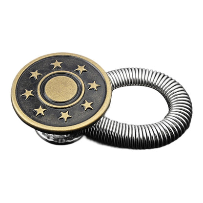 Waistband Extender Spring-Loaded Tool-Free Zinc Alloy