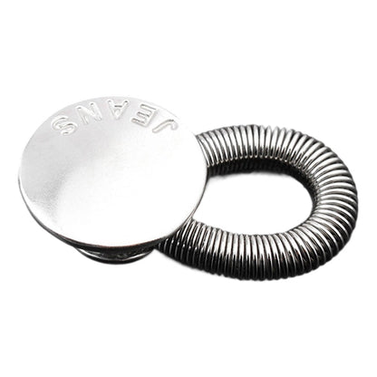 Waistband Extender Spring-Loaded Tool-Free Zinc Alloy