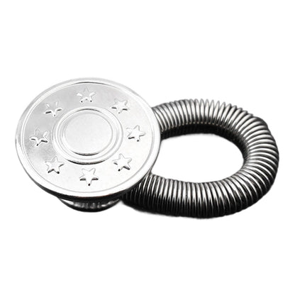 Waistband Extender Spring-Loaded Tool-Free Zinc Alloy