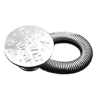 Waistband Extender Spring-Loaded Tool-Free Zinc Alloy