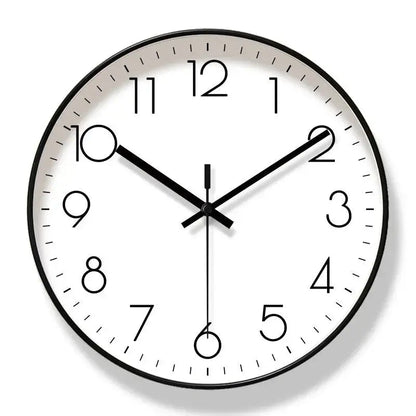 Wall Clock Modern Minimal Silent Quartz