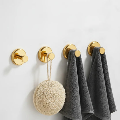 Wall Hooks Suction Cup Drill-Free Set of 4