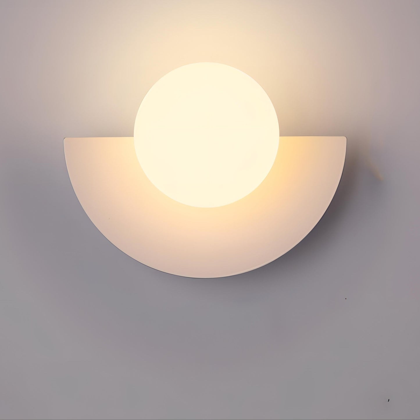 Wall Lamp Nordic Semicircular Adjustable Warm & Cool LED