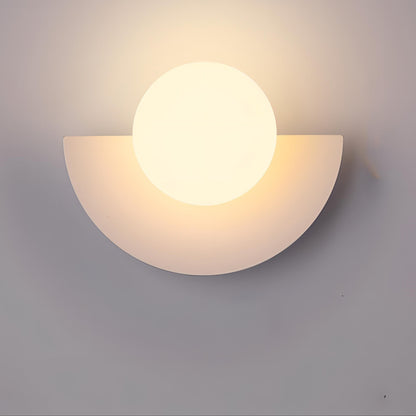 Wall Lamp Nordic Semicircular Adjustable Warm & Cool LED