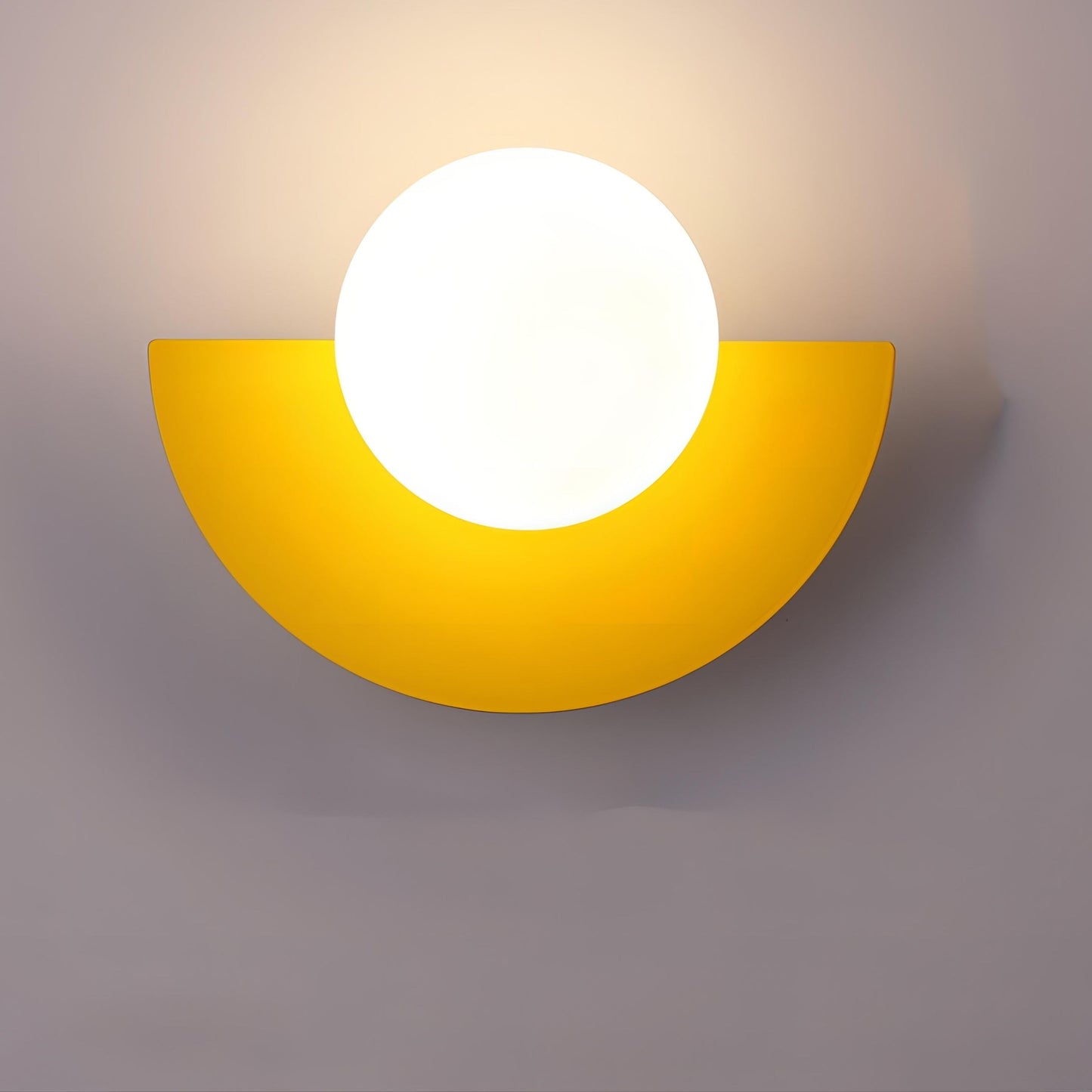 Wall Lamp Nordic Semicircular Adjustable Warm & Cool LED