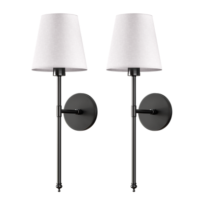 Wall Light Battery-Operated Remote & No-Drill Mount