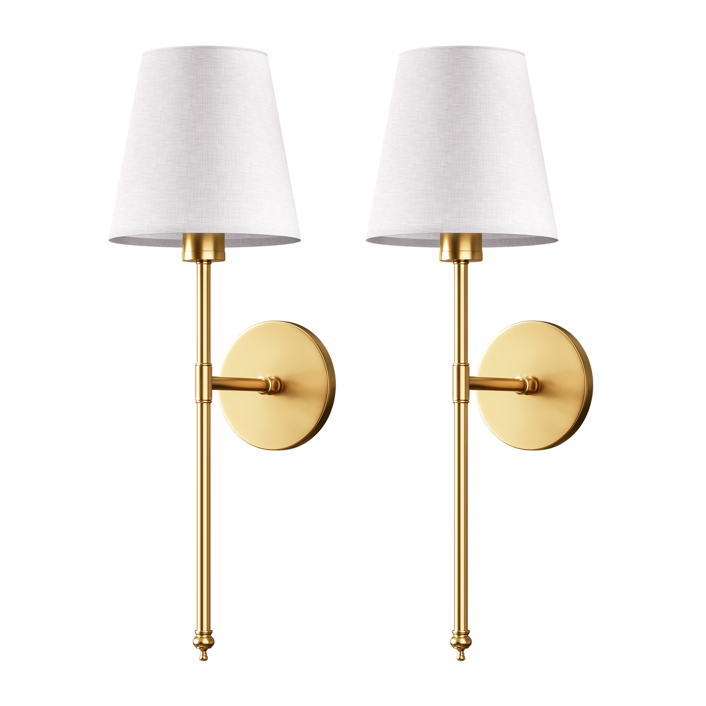 Wall Light Battery-Operated Remote & No-Drill Mount