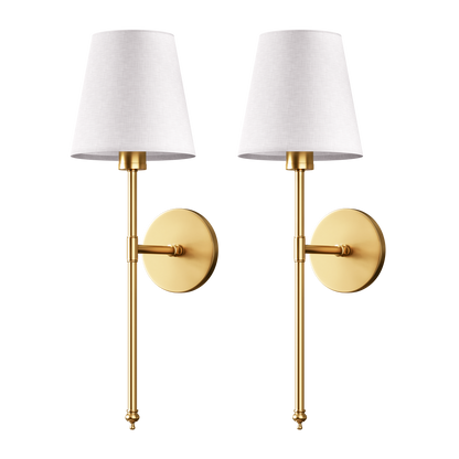 Wall Light Battery-Operated Remote & No-Drill Mount