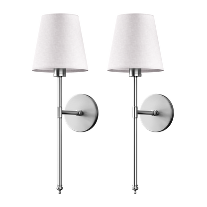 Wall Light Battery-Operated Remote & No-Drill Mount