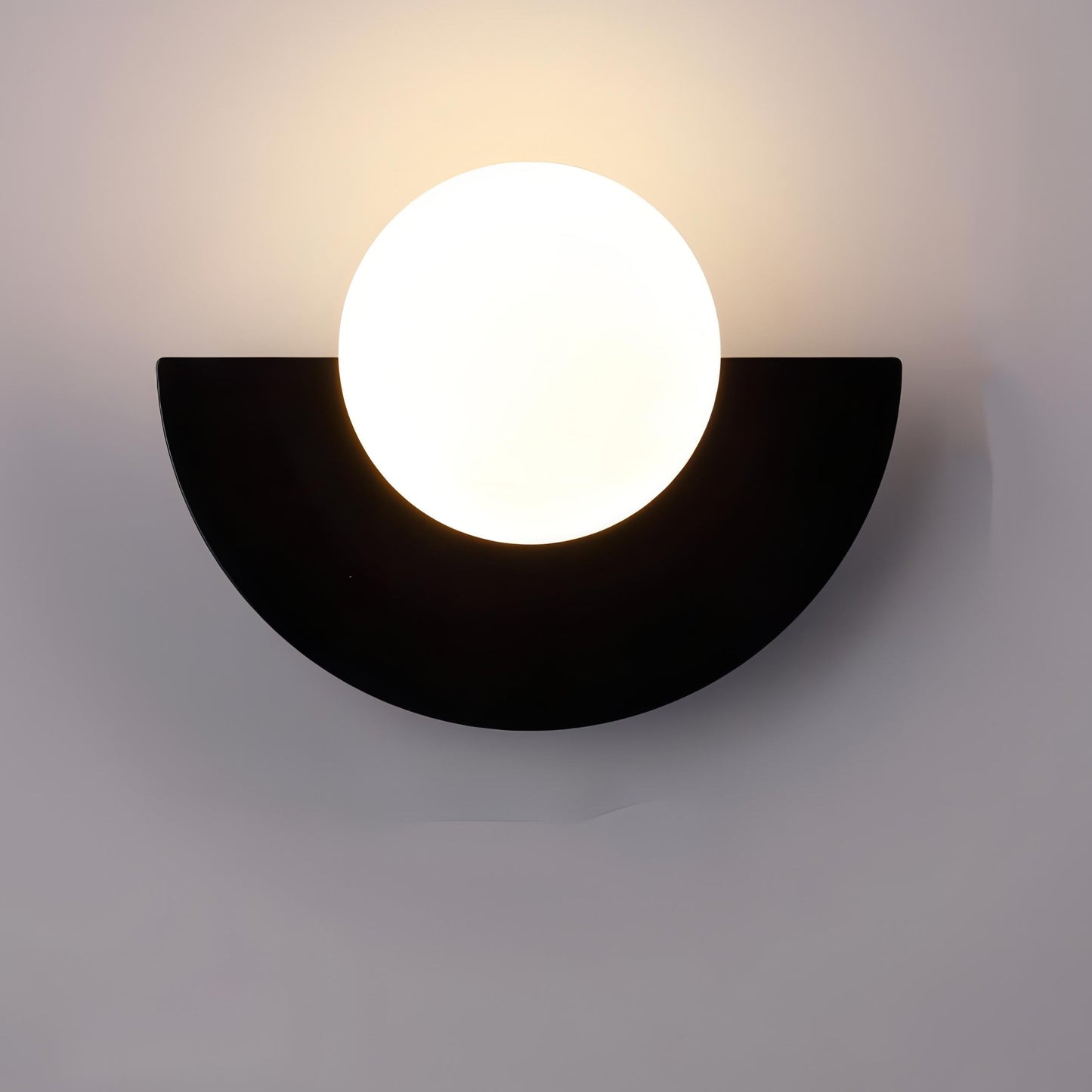 Wall Light Scandinavian Semicircle G9 LED Warm & Cool White