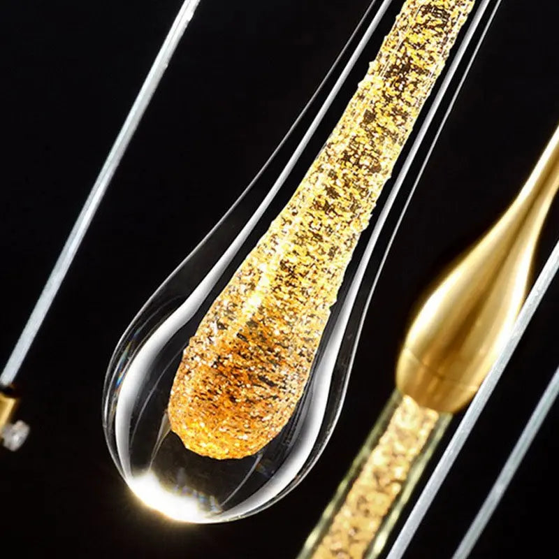 Wall Light Teardrop Glass LED Hardwired