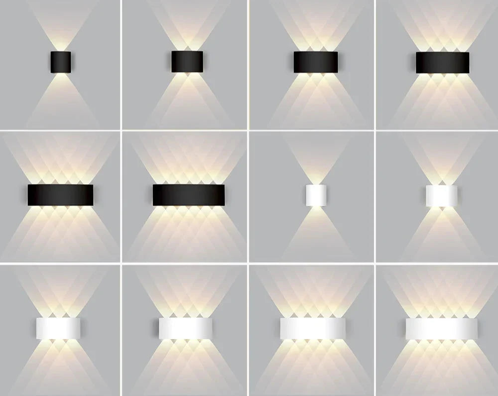 Wall Light Up-Down Warm White LED