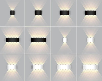 Wall Light Up-Down Warm White LED