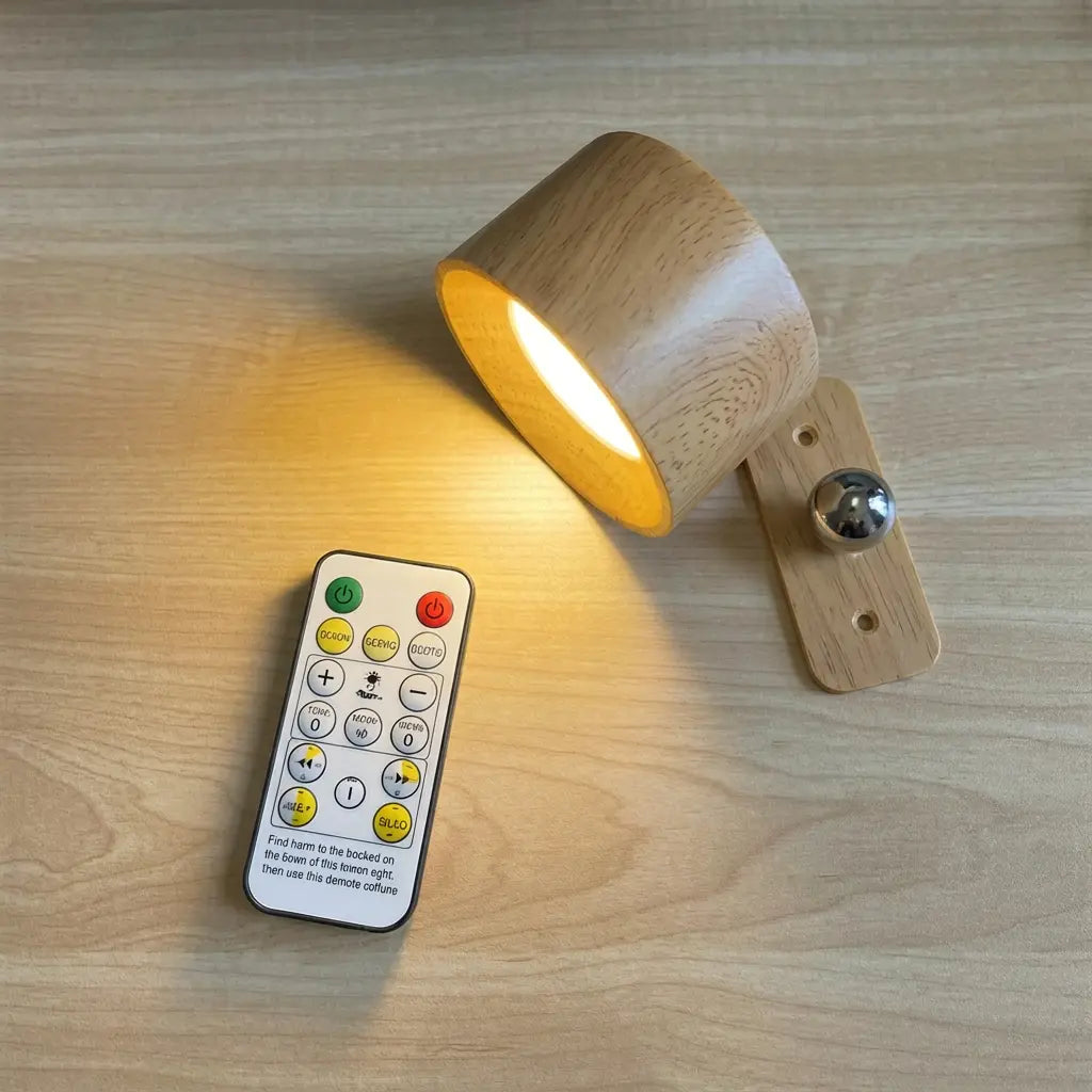 Wall Light Wireless & Magnetic USB Rechargeable Dimmable