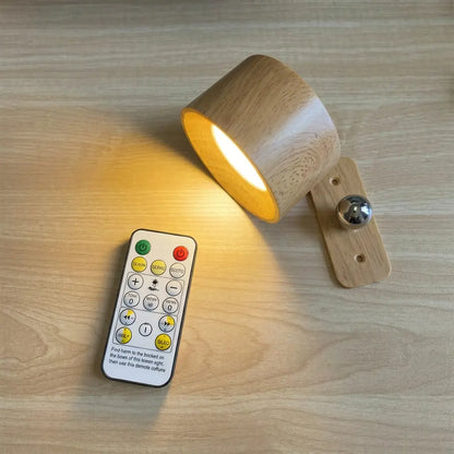 Wall Light Wireless & Magnetic USB Rechargeable Dimmable