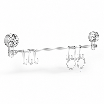 Wall Mount Space-Saving Transparent Universal Fit