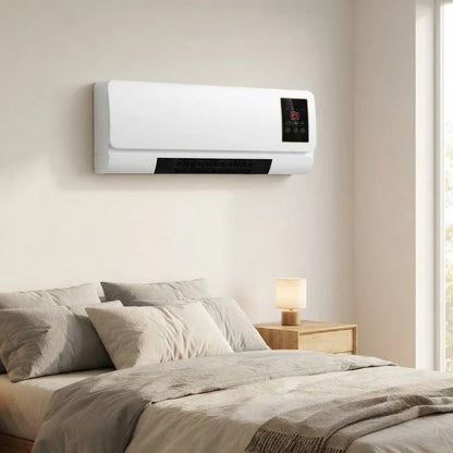 Wall-Mounted Heater & Cooler Space-Saving Digital Display