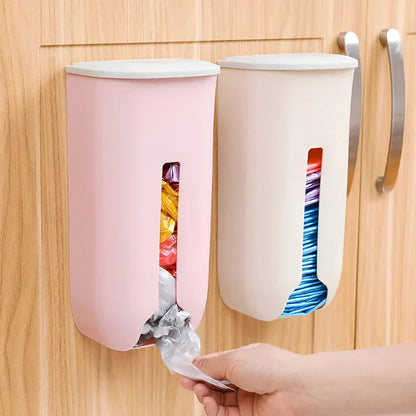 Wall-Mounted Storage Box Self-Adhesive Bottom-Opening
