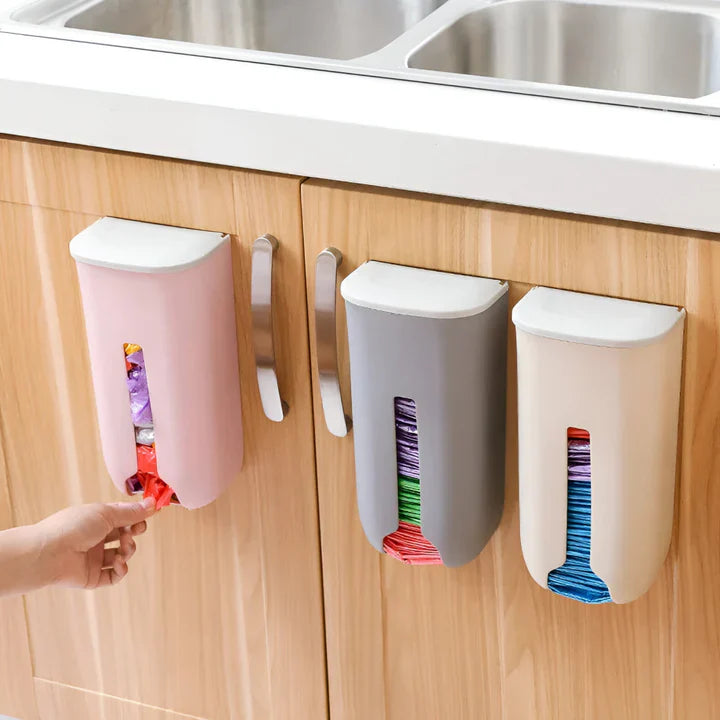 Wall-Mounted Storage Box Self-Adhesive Bottom-Opening
