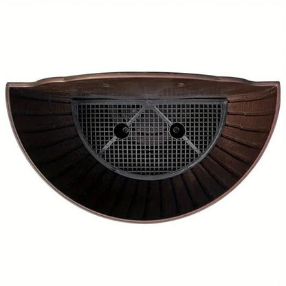 Wall Planter Rattan-Look Water Reservoir & Drainage