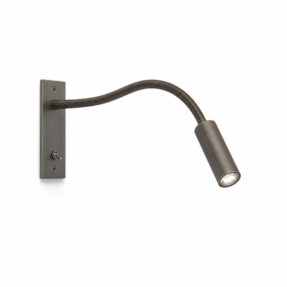 Wall Reading Lamp Flexible Gooseneck Three Color Temperatures