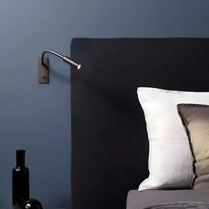 Wall Reading Lamp Gooseneck Integrated LED 3 Color Modes