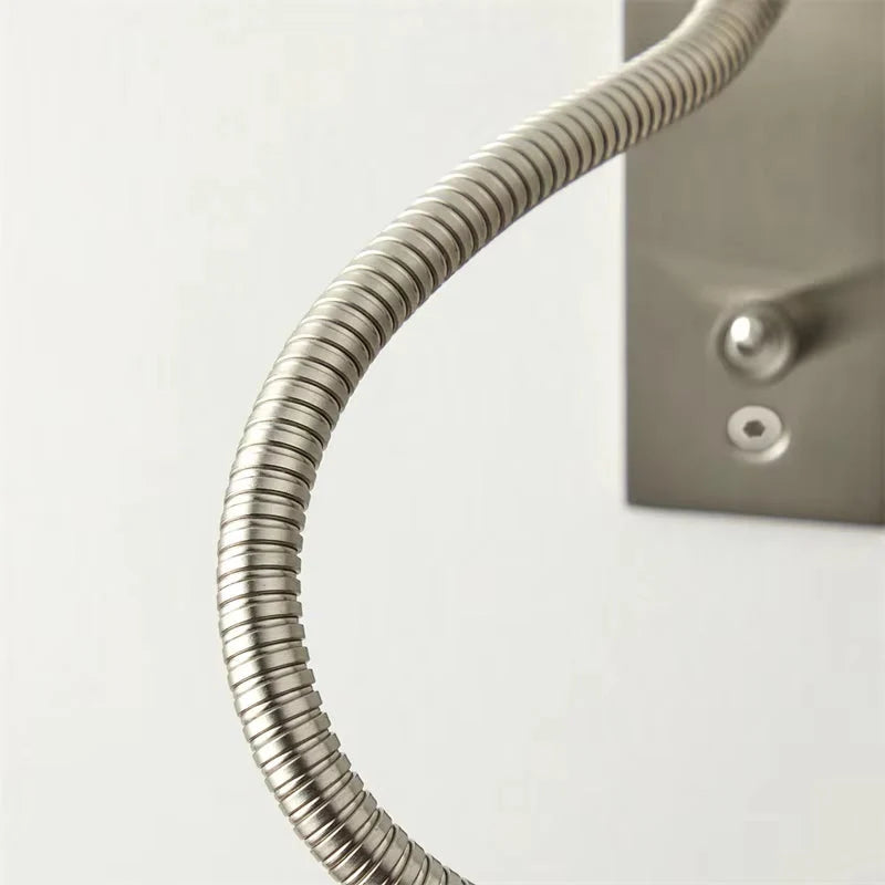 Wall Reading Lamp Gooseneck Integrated LED 3 Color Modes