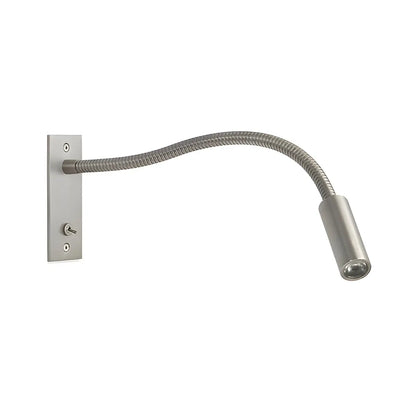 Wall Reading Lamp Gooseneck Integrated LED 3 Color Modes