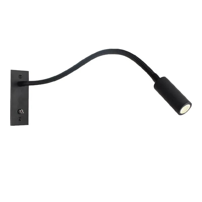 Wall Reading Lamp Gooseneck Integrated LED 3 Color Modes