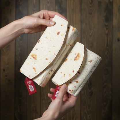 Wallet Burrito Wrap Magnetic Closure & Multiple Compartments