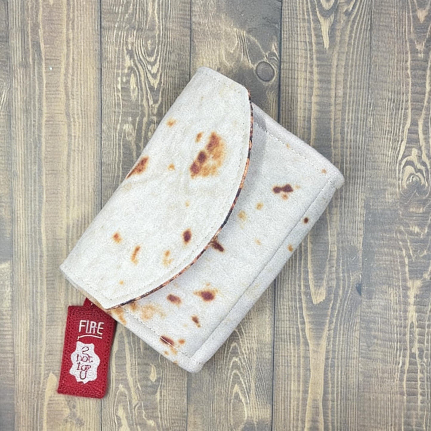 Wallet Burrito Wrap Magnetic Closure & Multiple Compartments