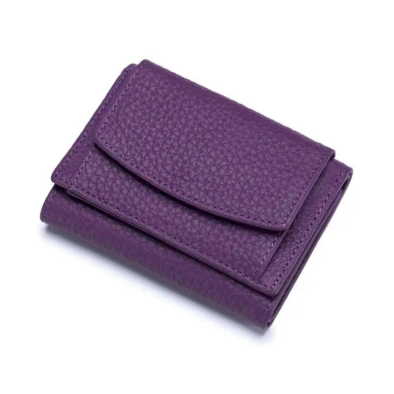 Wallet RFID-Blocking Leather Slim & Lightweight