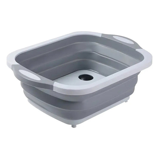 Wash Basin Foldable Silicone Integrated Drain Plug