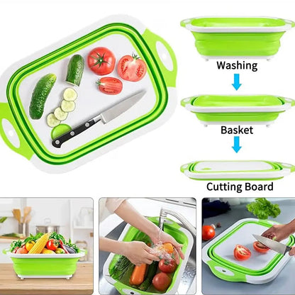 Wash Basin Foldable Silicone Integrated Drain Plug