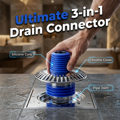 Washing Machine Drain Connector Automatic Backflow Valve 32-45 mm