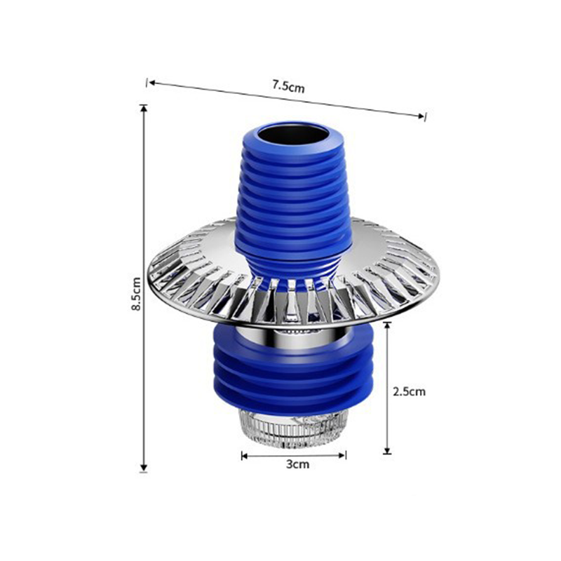 Washing Machine Drain Connector Automatic Backflow Valve 32-45 mm