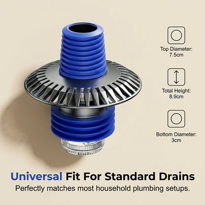 Washing Machine Drain Connector Automatic Backflow Valve 32-45 mm