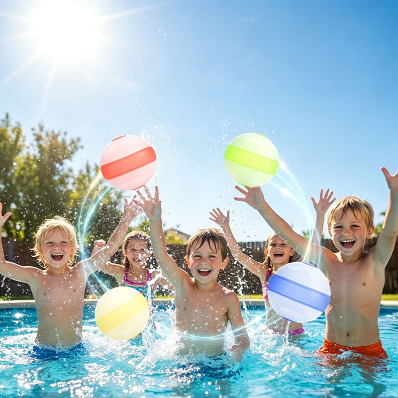 Water Ball Set Reusable Self-Sealing Soft Silicone