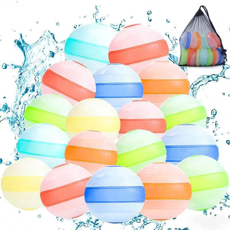 Water Ball Set Reusable Self-Sealing Soft Silicone