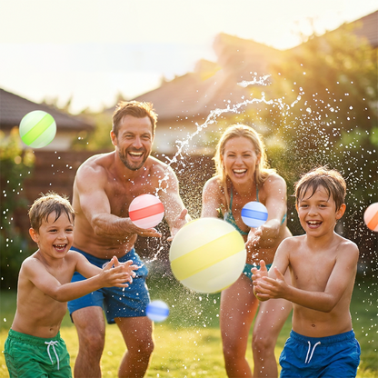 Water Ball Set Reusable Self-Sealing Soft Silicone