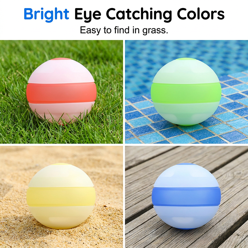 Water Ball Set Reusable Self-Sealing Soft Silicone