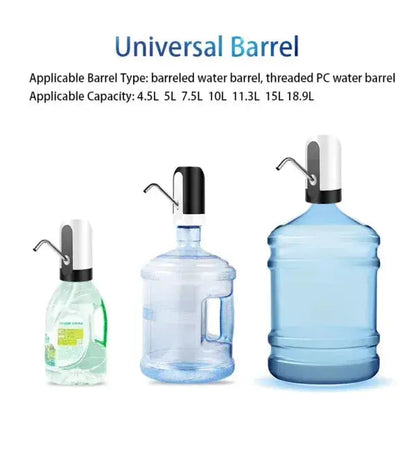 Water Dispenser Pump USB Rechargeable Touch Control BPA Free